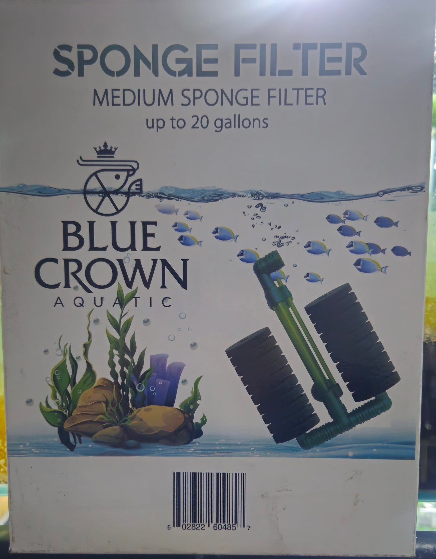 Blue Crown Aqua Sponge Filter