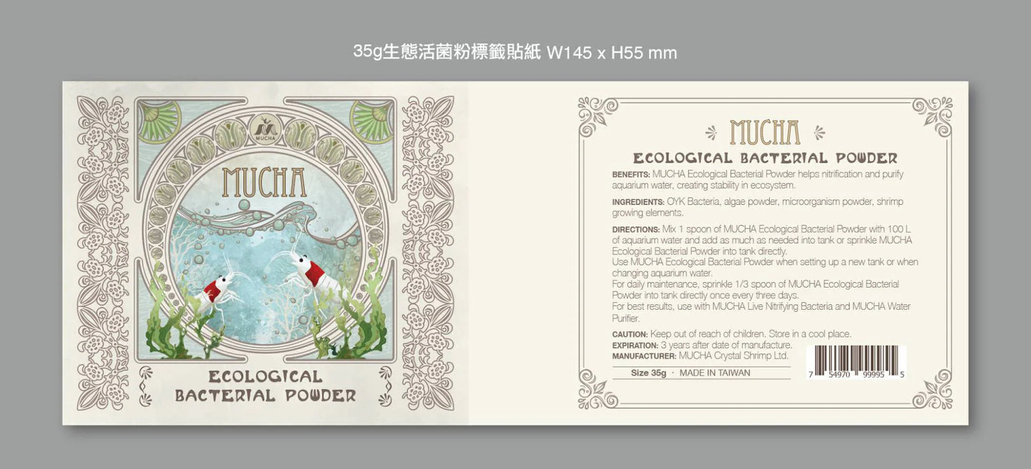 MUCHA ECOLOGICAL BACTERIAL POWDER
